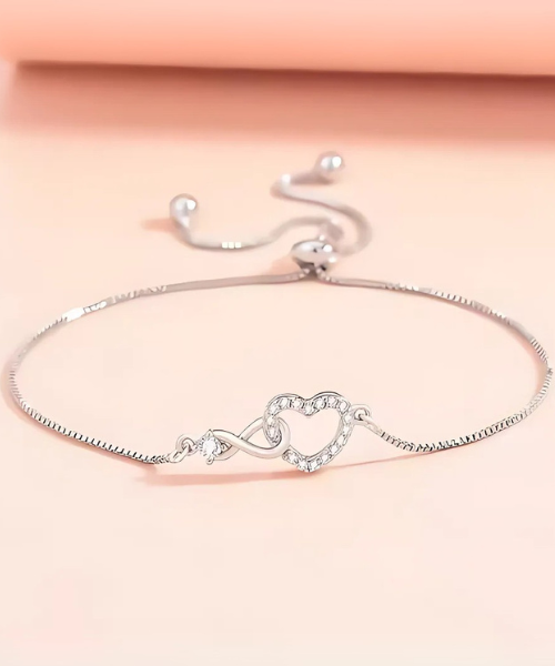 Infinity Heart Bracelet